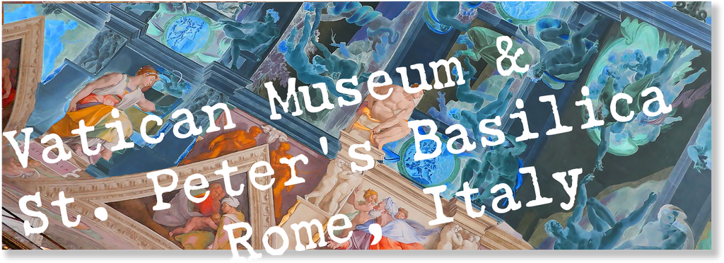 link to vatican museum and St. Peter's Basilica photo tour by ryan lutz