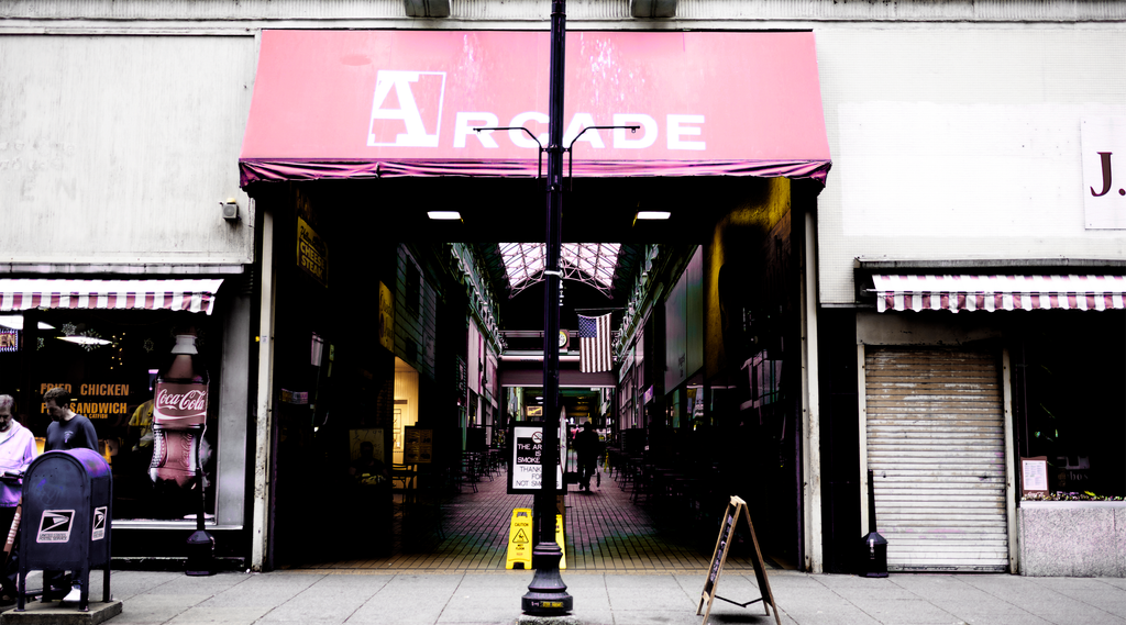 FINE ART PHOTOGRAPHY by ryan lutz this abstract, pink piece is called arcade nashville pink, 2020 the price is 500 usd)