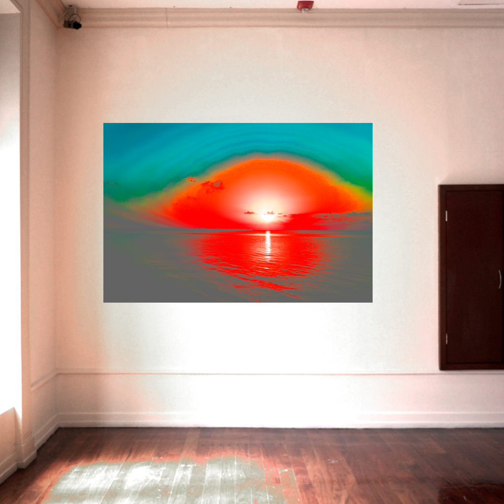 sanibel sunburst, 2020-ryan lutz- abstract, red, 📕-xzib.com